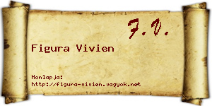 Figura Vivien névjegykártya